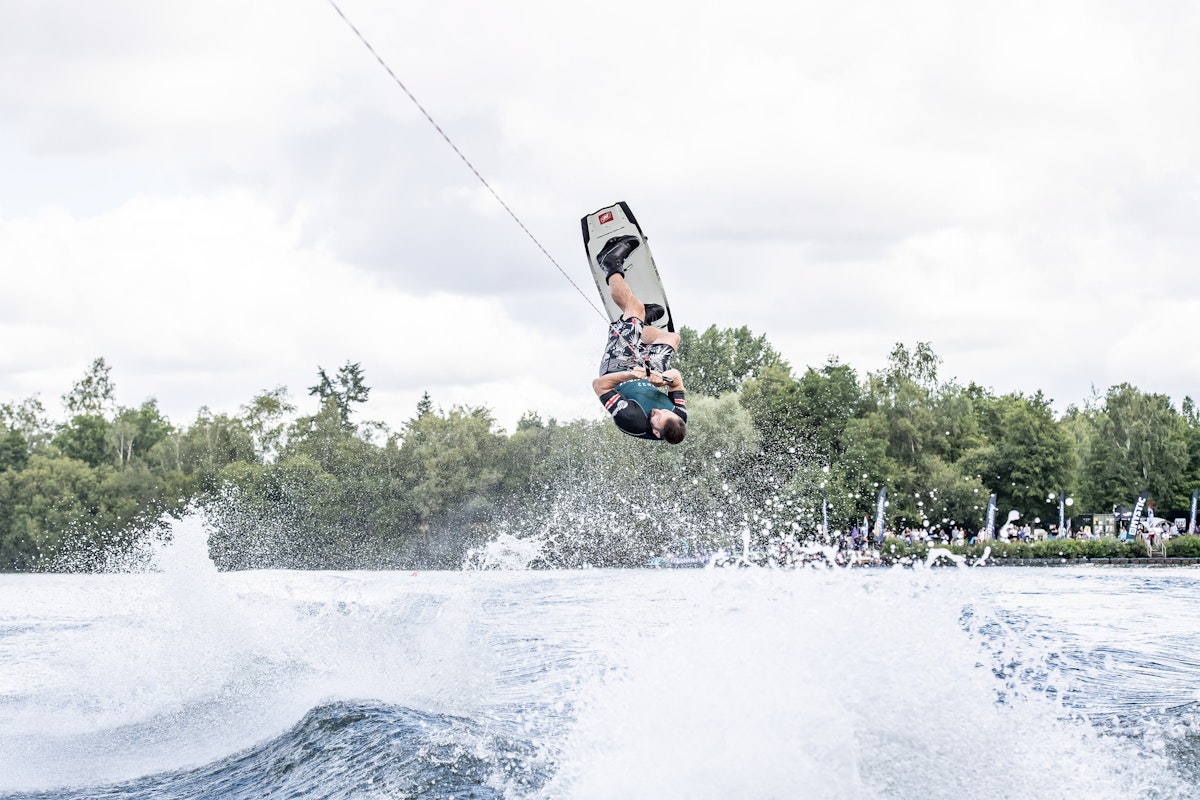 Ross Phillips at the 2022 Malibu Boats UK Wakeboard And Wakesurf Nationals Wakeboard UK